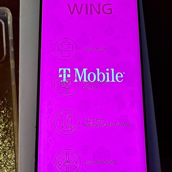 Lg WING Smartphone w/Box - Picture 6 of 9